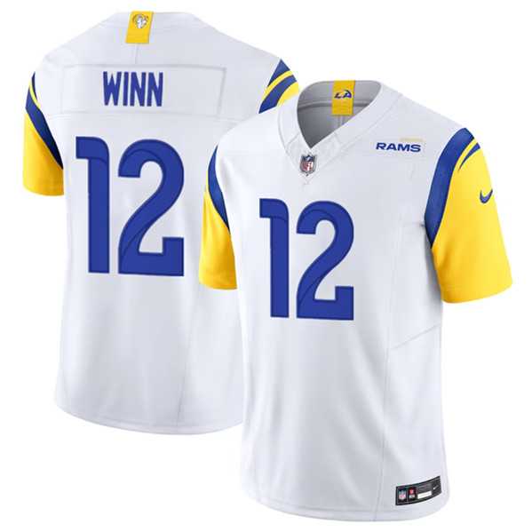 Men & Women & Youth Los Angeles Rams #12 Dresser Winn White 2023 F.U.S.E. Vapor Untouchable Limited Jersey->los angeles rams->NFL Jersey